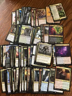 100 Multicolor MTG Rares - Magic the Gathering mixed Lot - Image 1