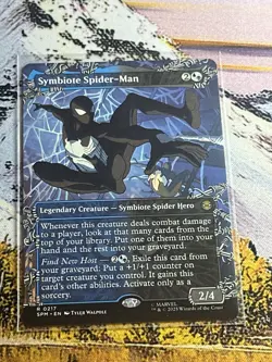 Symbiote Spider-Man - Extended Art NM Eng MTG - Marvel's Spider-Man - Image 1
