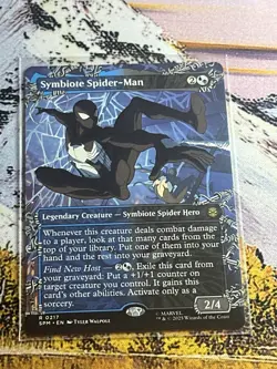 Symbiote Spider-Man - Extended Art NM Eng MTG - Marvel's Spider-Man - Image 2