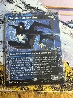 Symbiote Spider-Man - Extended Art NM Eng MTG - Marvel's Spider-Man - Image 3