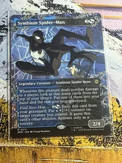 Symbiote Spider-Man - Extended Art NM Eng MTG - Marvel's Spider-Man - Image 5