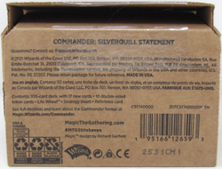 Magic The Gathering Commander Deck Strixhaven Silverquill Statement Deck Only - Image 2