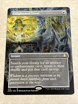 Enlightened Tutor (Borderless) Dominaria Remastered Regular - Image 1