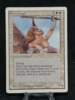 Serra Angel - Unlimited Edition ~HP~ Magic The Gathering MTG - Image 1