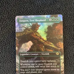 Fangorn, Tree Shepherd Foil Borderless Rare R 0415 LTR EN MTG Magic NM - Image 2