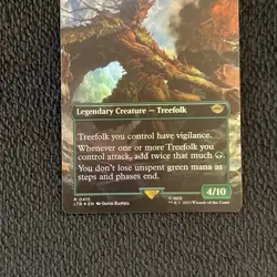 Fangorn, Tree Shepherd Foil Borderless Rare R 0415 LTR EN MTG Magic NM - Image 3