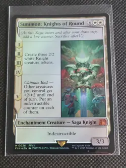 Summon: Knights of Round - #36 - Mythic - Foil - MTG: Final Fantasy - FIN - Image 1