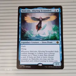 Magic: the Gathering- Lost Caverns of Ixalan~ Rare ~ Malcolm, Alluring Scoundrel - Image 1