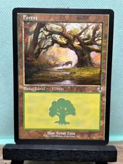 MTG TCG: Forest 297, Innistrad Remastered _ RETRO - Image 1