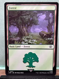 MTG TCG: Forest 271, The Lord of the Rings: Tales of Middle-earth - Image 1
