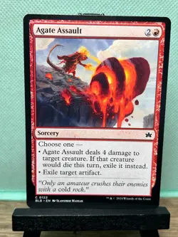 MTG TCG: Agate Assault 122, Bloomburrow - Image 1