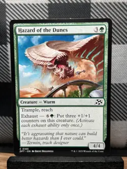 MTG TCG: Hazard Of The Dunes 165, Aetherdrift - Image 1