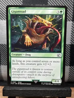 MTG TCG: Gigantoad 187, Final Fantasy - Image 1