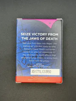 Spider-man Welcome Deck (black) Magic The Gathering Unopened/Sealed - Image 2
