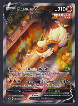 Pokemon - Flareon V - SWSH179 - Promo - Ultra Rare - Image 1