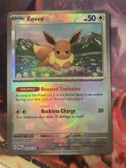 Pokemon TCG - Eevee (Poke Ball Pattern) 074/131 Sv: Prismatic Evolutions Holo - Image 1
