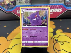 Pokemon TCG - Gengar SWSH052 Black Star Promo Cosmos Holo “Champions Path” LP - Image 2