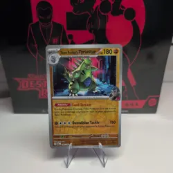 Pokemon TCG: Destined Rivals - Team Rockets Tyranitar - 096/182 (Reverse Holo) - Image 1