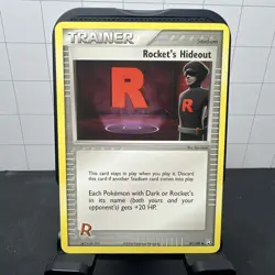 Pokemon Tcg Rocket’s Hideout 87/109 EX Team Rocket Returns Non Holo Lp - Image 1
