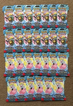 (27) Pokemon Scarlet & Violet Journey Together Booster Pack Lot - Image 1