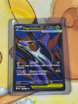 Pokemon Mega Evolution Mega Latias ex Full Art 163/132 NM- English - Image 1