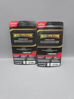 Set Of 2 Pokemon Mega Evolution Premium Checklane Blisters - Image 2