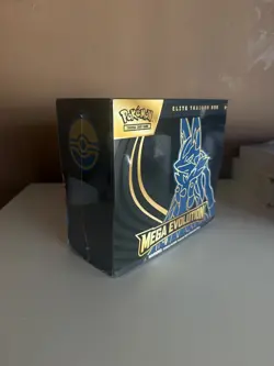 POKEMON MEGA EVOLUTION LUCARIO Elite Trainer Box ETB New/Sealed In Hand - Image 3
