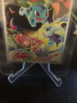 Pokemon TCG Mega Evolution Ivysaur 134/132 Special Illustration Rare English - Image 5