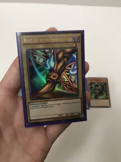 Yugioh! Exodia The Forbidden One Full Set Ultra Rare YGLD NM! - Image 5