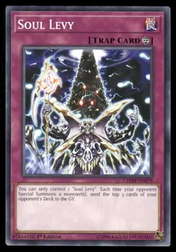 Yu-Gi-Oh! TCG Soul Levy 1st Edition Regular - Image 1