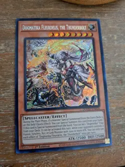 Yu-Gi-Oh! Dogmatika Fleurdelis, The Thunderbolt NM DOOD-EN026 - Image 1
