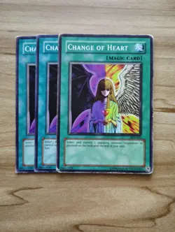 Yu-Gi-Oh! - Change Of Heart 3X - Full Playset - Image 1