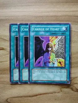 Yu-Gi-Oh! - Change Of Heart 3X - Full Playset - Image 1