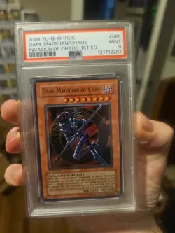Yu-Gi-Oh Dark Magician of Chaos IOC 1st Edition Mint PSA 9 - Image 1