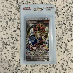 Yu-Gi-Oh! TCG Legendary Pack Metal Raiders New Sealed Blister Pack Yugioh - Image 1