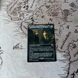 MTG - LTC - Argonath, Pillars of the Kings - The Ozolith #0351 - Near Mint Foil - Image 1