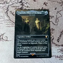 MTG - LTC - Argonath, Pillars of the Kings - The Ozolith #0351 - Near Mint Foil - Image 2