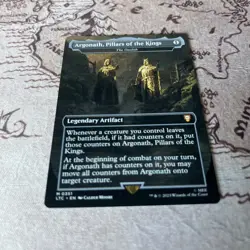 MTG - LTC - Argonath, Pillars of the Kings - The Ozolith #0351 - Near Mint Foil - Image 3