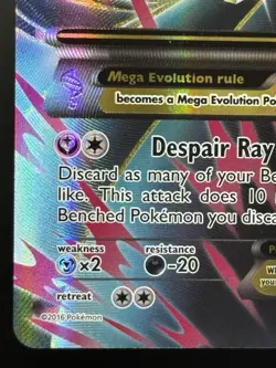 Pokemon TCG M Gardevoir EX Full Art Holo Card 112/114 XY-Steam Siege - Image 4