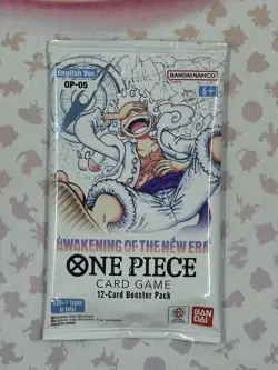 One Piece Card Game OP-05 ENGLISH Awakening Of The New Era Sealed Booster Packs - Image 3