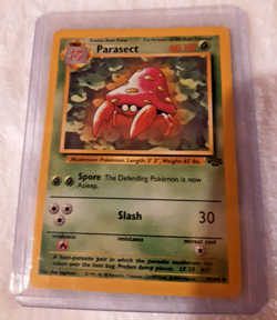 Pokemon Parasect 41/64 Jungle Unlimited Non Holo Uncommon Card TCG Trading Game - Image 1