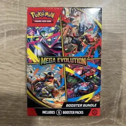 Pokemon TCG Mega Evolution Booster Bundle Box Trading Card NEW SEALED! In Hand - Image 1