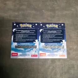 Shiny Koraidon & Miraidon GameStop Code Card Pokemon Scarlet Violet x2 - Image 2