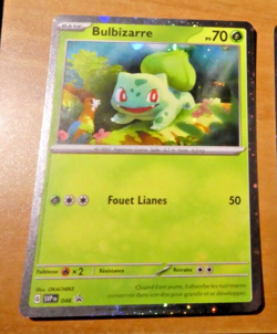 POKEMON CARD RARE HOLO CARTE Promo SVP 046 Bulbizarre MEW 151 FR JCC NM - Image 1