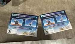 Shiny Koraidon & Miraidon GameStop Code Card Pokemon Scarlet Violet x2 - Image 1