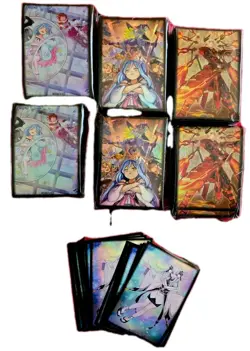 Komami Magnificent Maven Yu-Gi-Oh! card sleeves, seven-pack. - Image 1