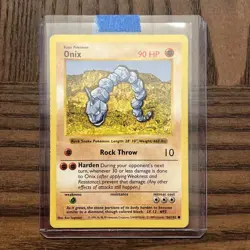 Shadowless Onix 56/102 Common Base Set Pokemon Card - Image 3