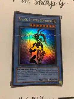 BLACK LUSTER SOLDIER - 1st EDITION SYE-024 ENGLISH Yu Gi Oh! CARD ULTRA RARE - Image 3