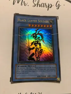 BLACK LUSTER SOLDIER - 1st EDITION SYE-024 ENGLISH Yu Gi Oh! CARD ULTRA RARE - Image 4