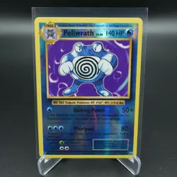 POKEMON CARD XY EVOLUTIONS POLIWRATH REVERSE HOLO RARE 25/108 NM - Image 1